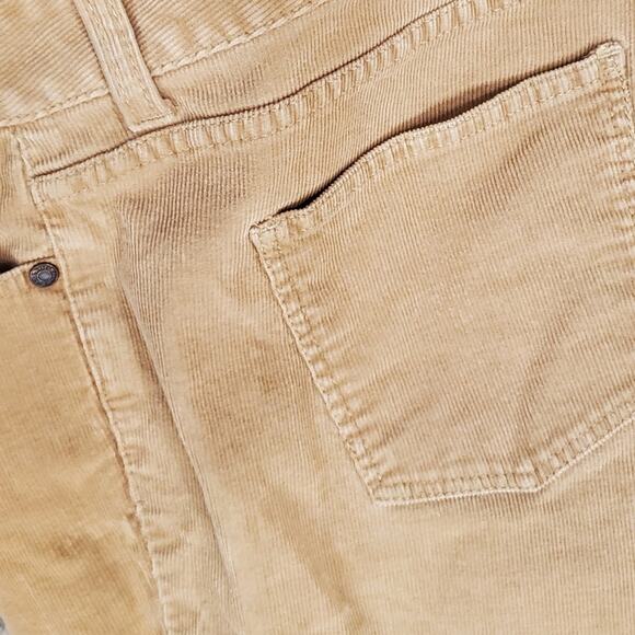 TALBOTS Woman's tan corduroy pants Curvy fit Petite size Inseam 27 sz. 10P - Picture 6 of 10
